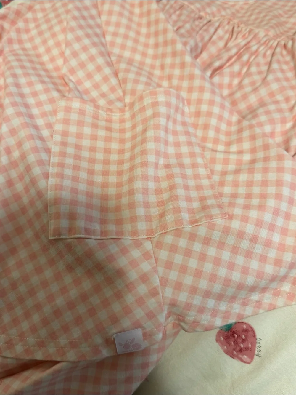 Sweet Honey Pink Gingham Dress Size 12